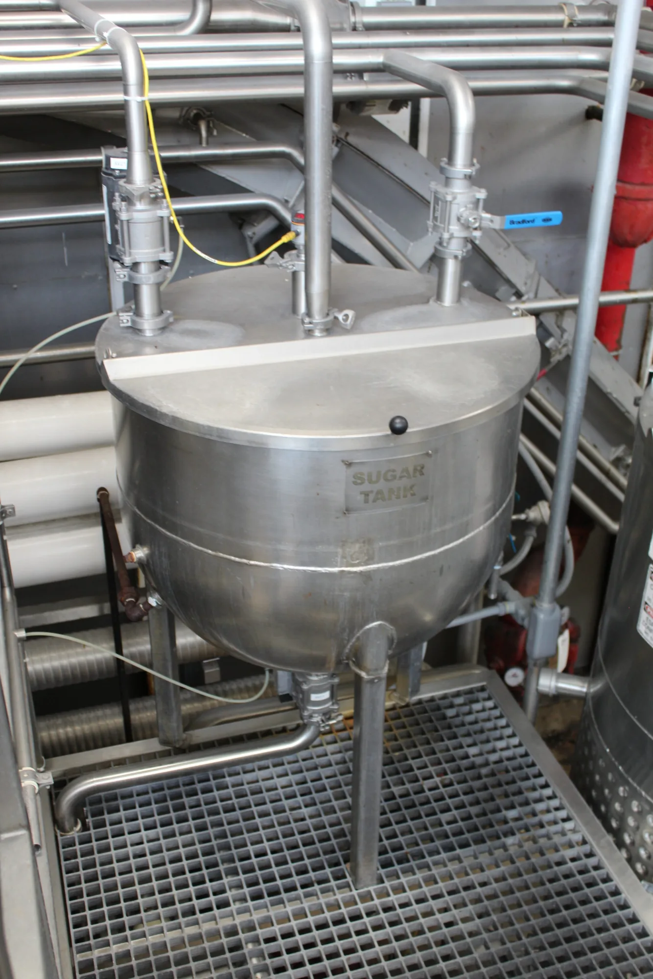 Jacketed Kettle, Sugar Tank
