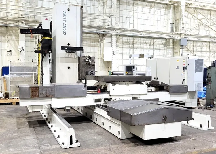 Used 2006 GIDDINGS & LEWIS RT 1250 Horizontal Table Type Boring Mills Illinois US | Asset Exchange Corporation #1232264