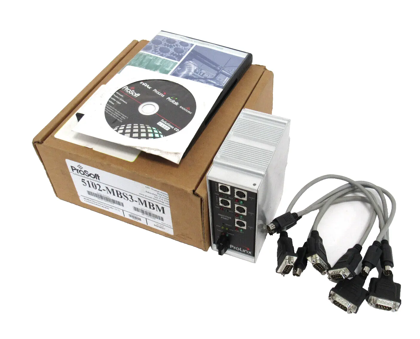 NEW PROSOFT 5102-MBS3-MBM MODBUS SLAVE PORT EXPANDER 5102MBS3MBM