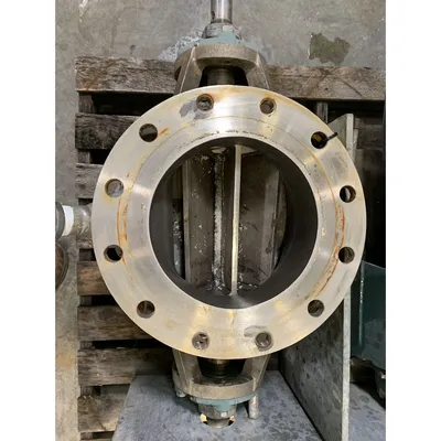 Used 10" Stainless Steel Flo-Tronics Rotary Airlock Feeder Valve