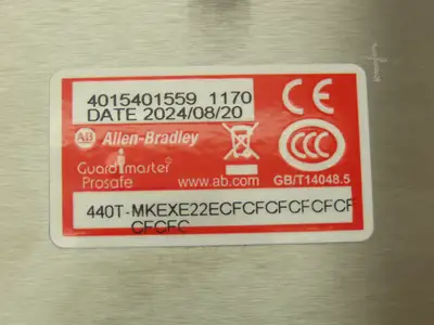 Allen Bradley 440T-MKEXE22ECFCFCFCFCFCFCFCFC 9 Key Interlock Exchange Switch