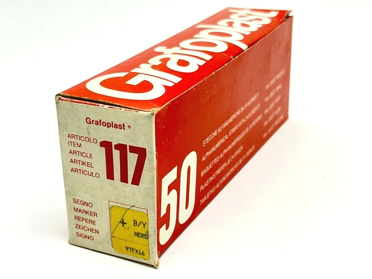 New | in-Stock Grafoplast 117 Blank Label Michigan US | Maverick Industrial Sales #1396275