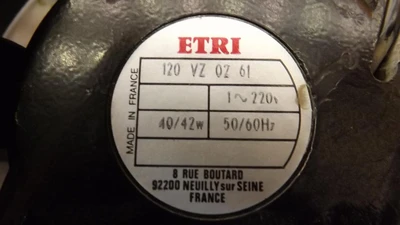 Used ETRI _UNKNOWN_ Electronic Component Fans | OCO Industrial #1645648