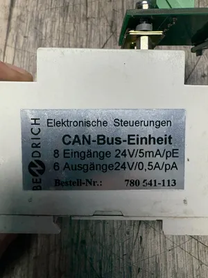 BENDRICH 780-541-113 CAN BUS Electrical/PLC/Automation | ESS Industrial Equipment Sales (9)