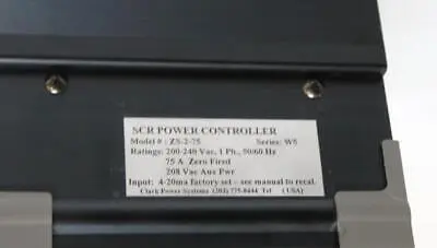 Clark Power Systems ZS-2-75 Switching Mode Power Supplies | ANACAPA EQUIPMENT BROKERS, INC (6)