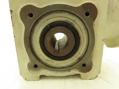 ZAE M 040 B Worm Gearbox Reducer 19.5:1 Ratio Hollow Shaft IEC 56 Frame