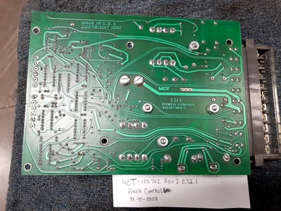 USED MCT CRT CONTROLLER CSI-1 BOARD, PN #83-37-0013