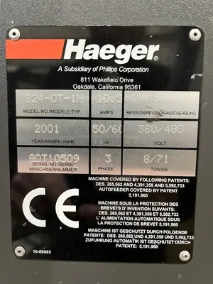 HAEGER 824 PLUS Insertion Machines | Gulf Coast Machinery (5)