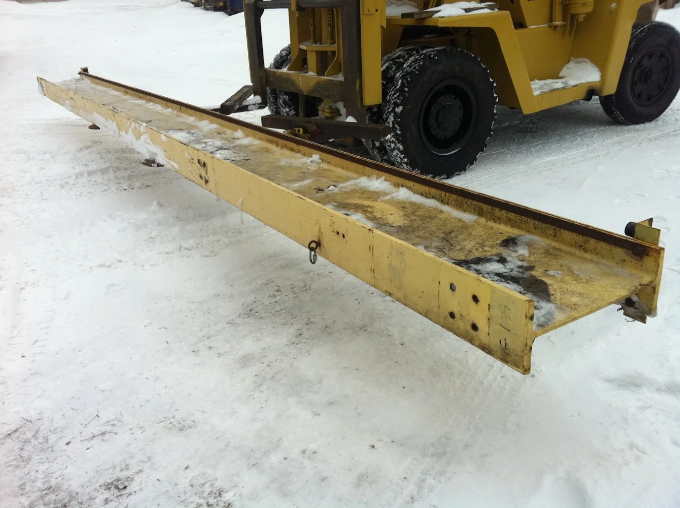 26' 9"L x 8-5/16" x 21-3/8"H I Beam