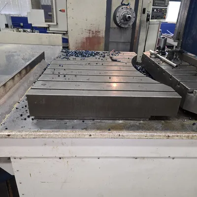 2000 HNK HB-130CX Horizontal Table Type Boring Mills | Murphy Machinery (5)