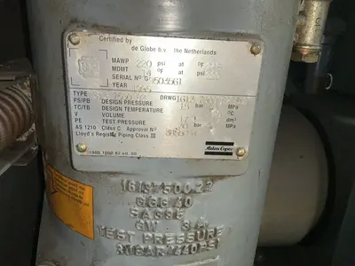 Used 1996 ATLAS COPCO GA 15 Rotary Screw & Sliding Vane Air Compressors Ohio US | HGR 24 #1460577