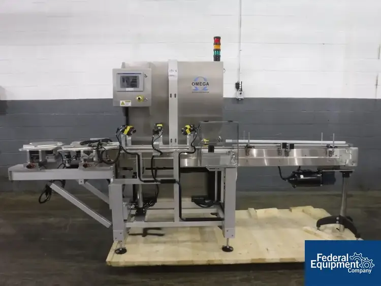 Used OMEGA Omega Design LabelSync Serialization System, Model L-LS450C Labelers Ohio US | Federal Equipment Company #127941