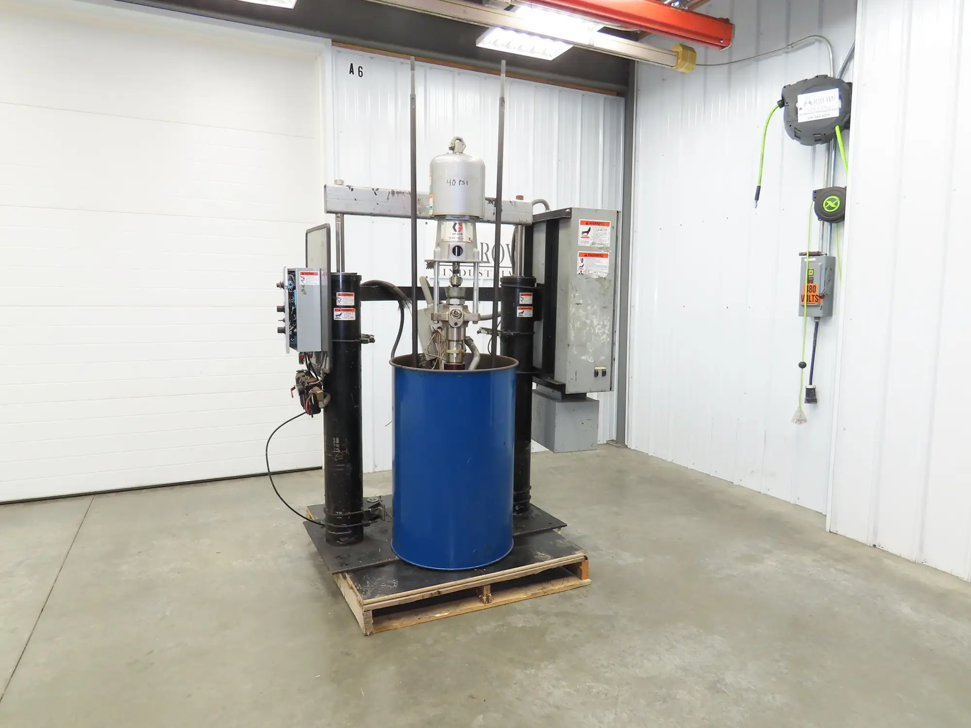 Graco 243881/243876 Thermo-O-Flow Hot Melt Drum Unloader 55 Gallon 480V