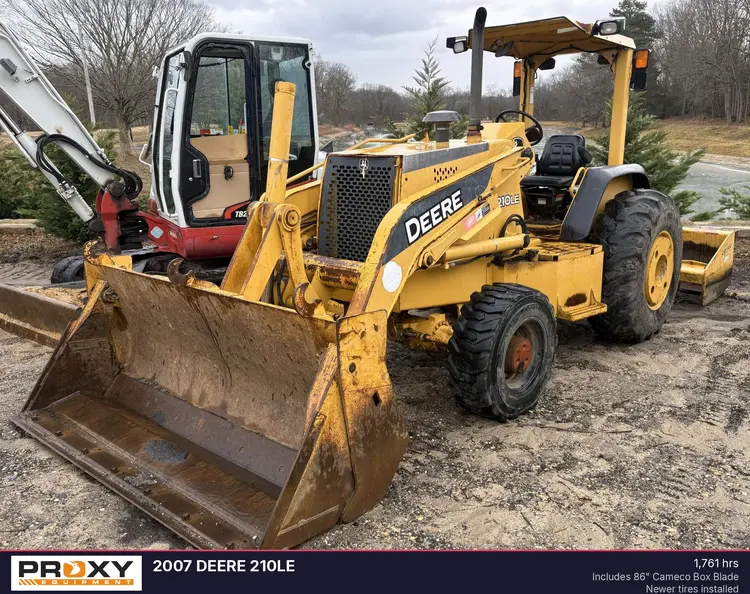 Used 2007 DEERE 210LE Wheel Loaders New Jersey US | Proxy Equipment #1382410