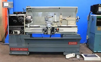 2006 CLAUSING METOSA C1545VS LATHES, ENGINE (SHAFT), N/C & CNC | Clark Machinery Sales, LLC (1)