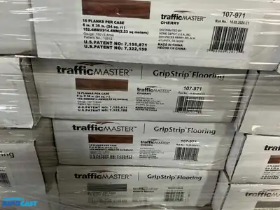 Pallet of 24 cases of Mixed Traffic Master Grip Strip Flooring
