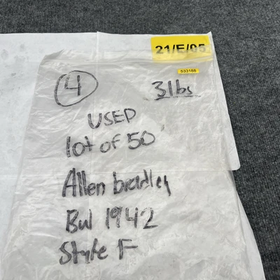 Used Allen-Bradley ["BUL 1942", "1942-F"] Terminal Blocks California US | Davliegogo LLC #1705664