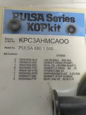 New | in-Stock PULSAFEEDER PULSA 680 1.500 Pump & Valve Parts Ohio US | Surplus Asset Holdings #1462673