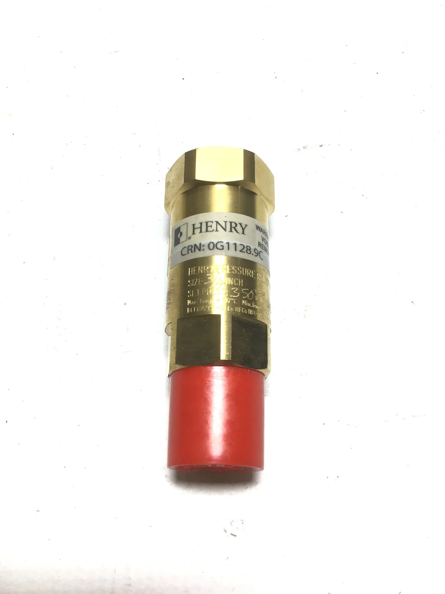 Henry 5242 Pressure Relief Valve 3/4″In 350PSIG