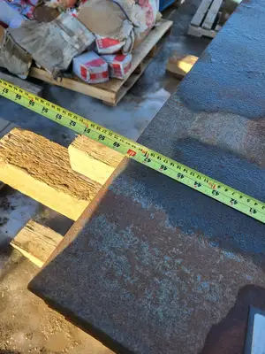 1" Steel Plate AR500, 4x8 ft