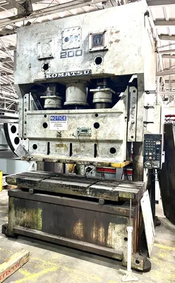 USED 1988 KOMATSU PRESSES KOMATSU OBW200-2 PRESS
