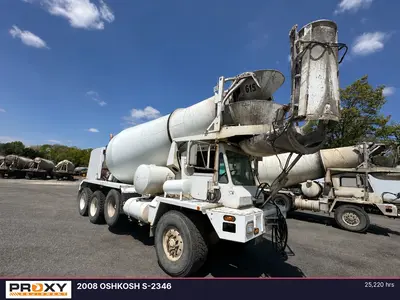 Used 2008 OSHKOSH S-2346 Concrete Mixer Trucks New Jersey US | Proxy Equipment #1388745