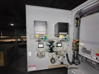 4160Volts 1200Amp 3Ph Switchgear Unit PowerVac VB1 4.16-250-3w/ D-Feeder Breaker