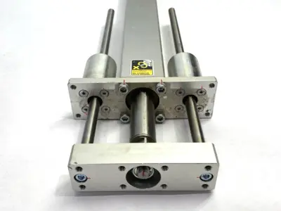 USED IAI ROBO CYLINDER DOUBLE GUIDE 200MM STROKE