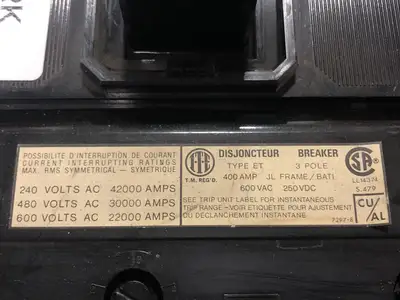 USED SIEMENS JL3F400