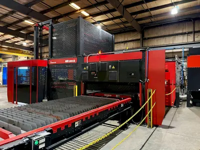 Used 2023 AMADA REGIUS 3015 AJE FIBER Laser Cutters | Machine Factory Outlet #1267061