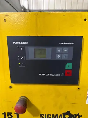 Used 2015 KAESER SM 15 T Rotary Screw & Sliding Vane Air Compressors Ohio US | Aucto #1306750