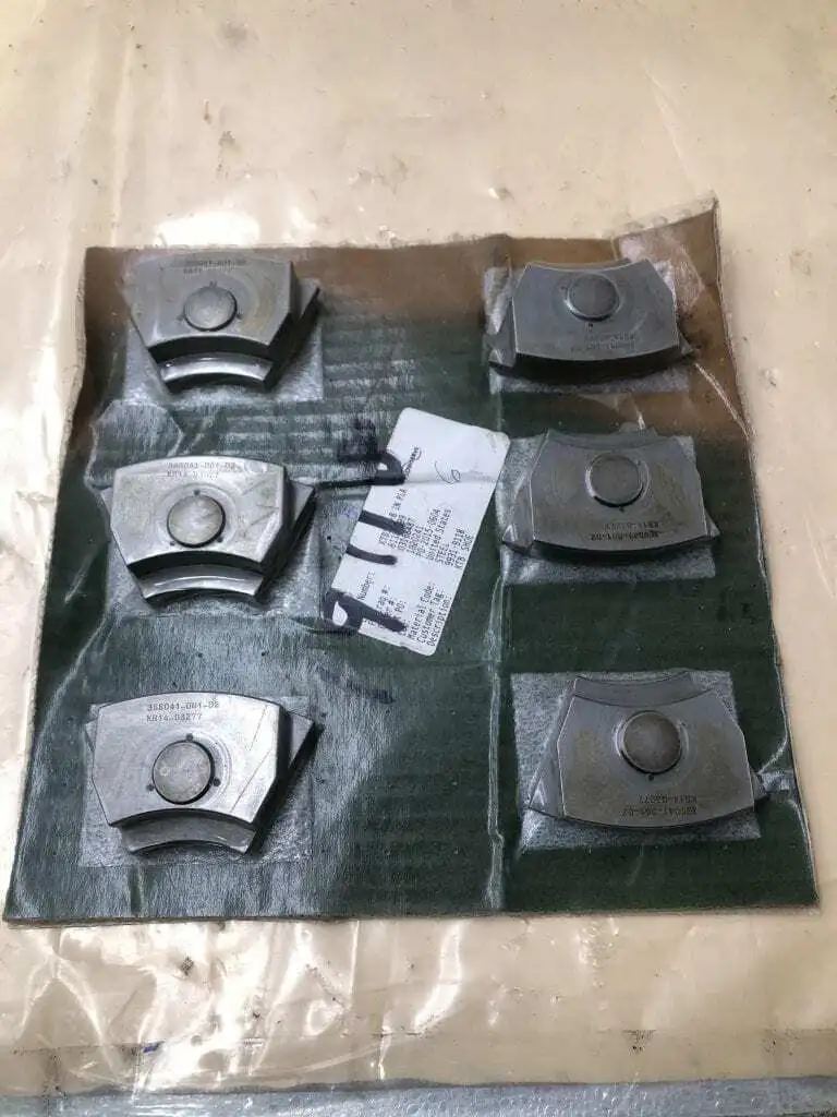 Flowserve KTB1/1-8 IN PLA Steel Thrust Bearing Shoes -NIB of 6