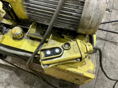 100 TON PEDDINGHAUS MODEL #WP-100-12  PORTABLE HYDRAULIC WEB PUNCH PRESS: YOBRO #24626