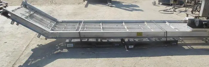 Conveyor, Belt, 36" x 12'6", S/st, Wire Mesh, Incline #S743062