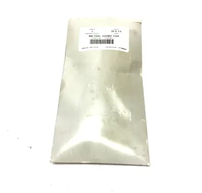 20438-T | Straight Flute Hand Tap M20x1.50 Taper D6 Bright High Speed Steel 4-Flu - New Other