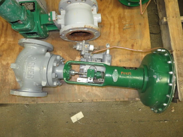 Fisher 4" type ET Steam Control Valve Class 150