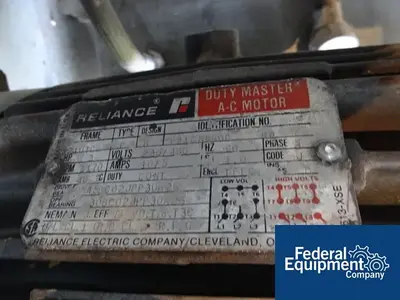 USED Union Process 1SDG UNION PROCESS ATTRITOR, S/S, 3 HP
