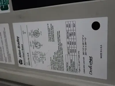 USED ALLENBRADLEY 280DF12Z10CGRW3PI