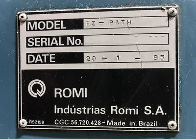 USED 1995 BRIDGEPORT ROMI EZ PATH