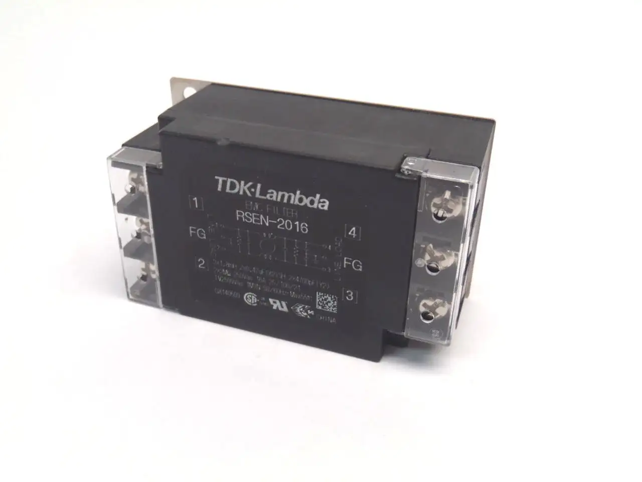 USED TDK-LAMBDA EMC FILTER, 250 VAC, 16A