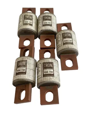 NEW BUSSMANN TRON KAA 150 RECTIFIER FUSES KAA150 LOT OF 5