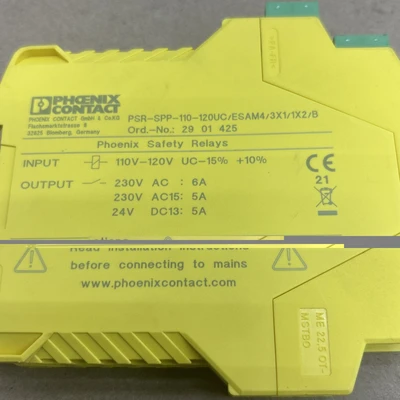 USED PHOENIX CONTACT PSRSPP110120UCESAM43X11X2B