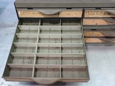 Equipto Small Parts Cabinet