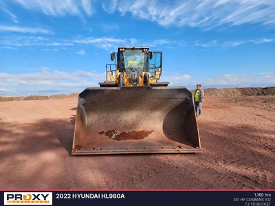 Used 2022 HYUNDAI HL980A Wheel Loaders Alabama US | Proxy Equipment #1377898
