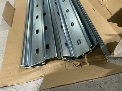 New | in-Stock Allen-Bradley Ser. B Mounting Strip DIN Rail IEC 35mm x 7.5mm BOX OF 8 Electrical Boxes Michigan US | Maverick Industrial Sales #1442965