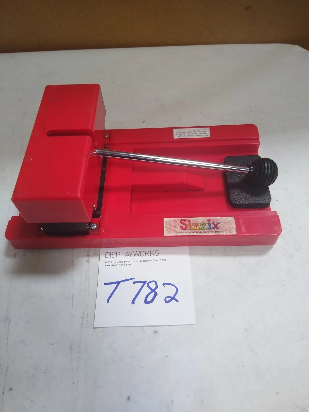 USED Sizzix Die-Cutter Press Machine