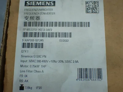 New | in-Stock SIEMENS 6SL32101KE123AF2 Variable Speed Drives Ohio US | HGR 24 #1084970