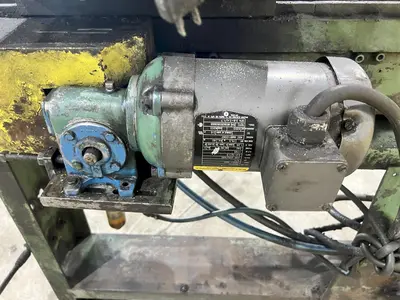 INFEED BILLET CONVEYOR WITH WILLIAMSON PYROMETER HEAT DETECTOR: STOCK #21084