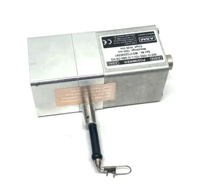 Used ASM posiwire® Cable Extension Position Sensor 1000mm Sensors Michigan US | Maverick Industrial Sales #1502351