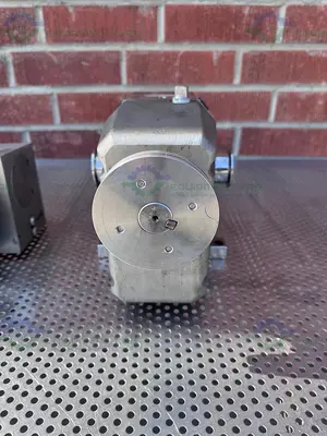 USED VIKING IDEX S2M ROTARY LOBE W/ STAINLESS 2 HP MOTOR 230/460V